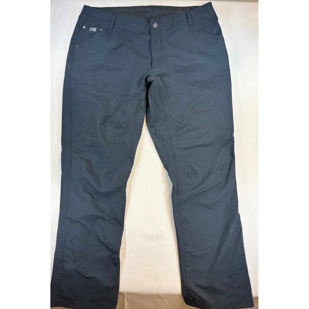 Kuhl Silencr Pants Mens 40x32 Charcoal Gray Ripstop Hiking Outdoor 5166 EUC